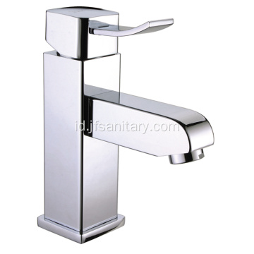 Tuas tunggal Kuningan Vanity Basin Mixer Faucet